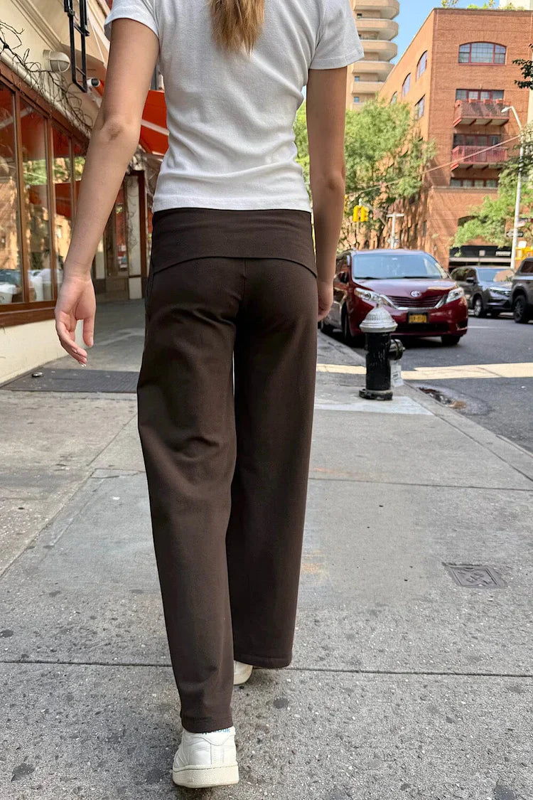 Fold Over Yoga Pants