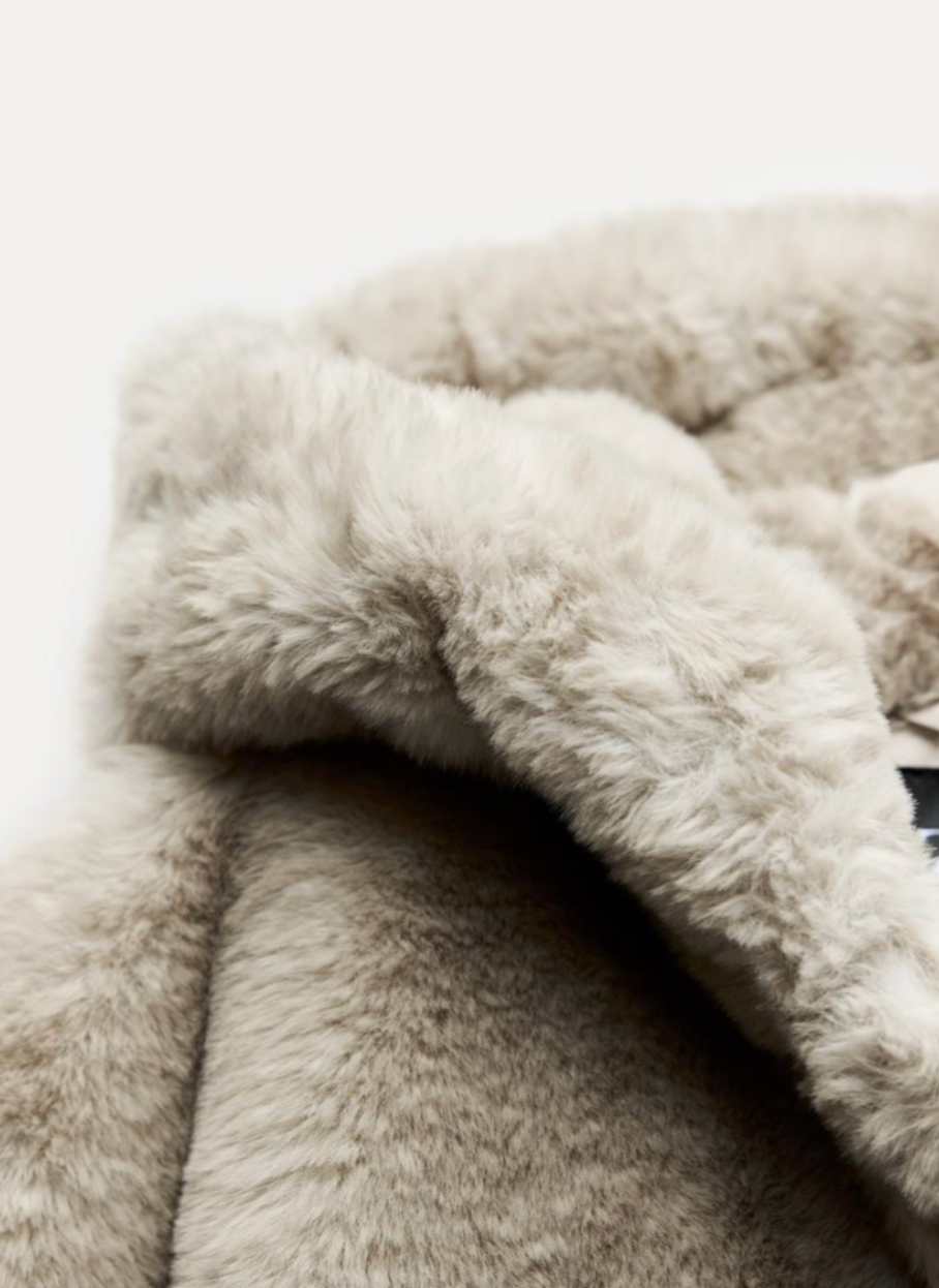 Hooded Teddy Jacket